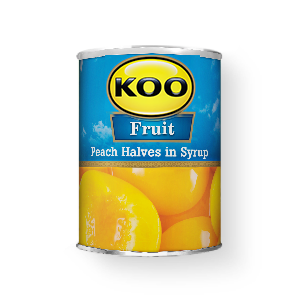 Peach Halves in Syrup
