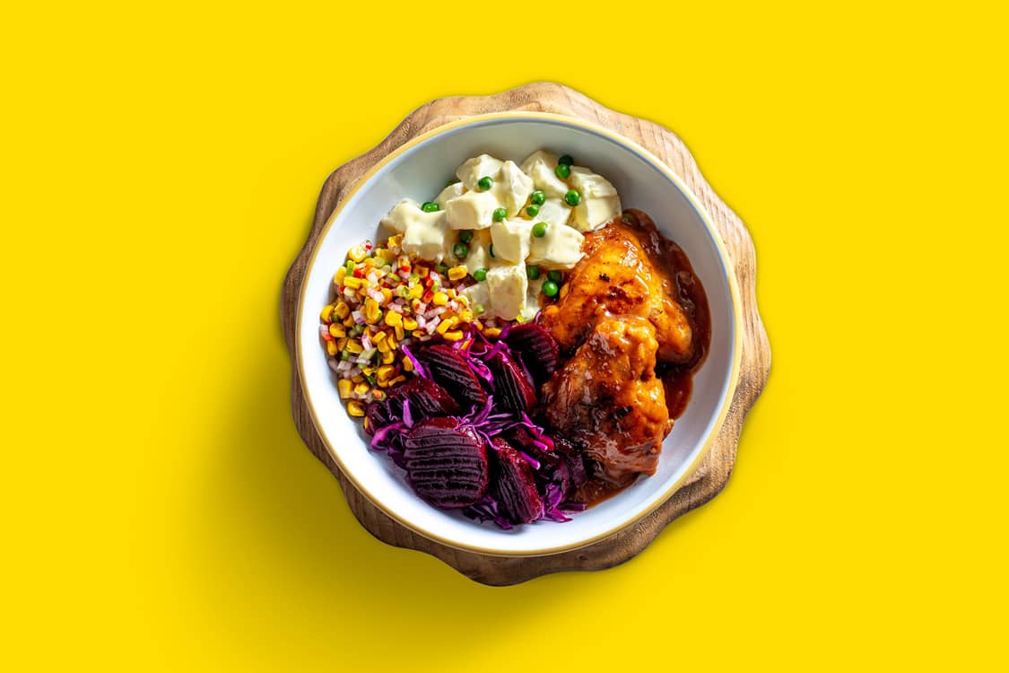 7 Colours with chicken