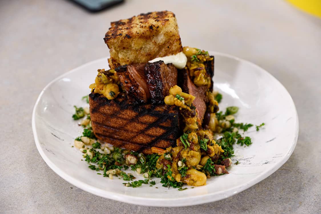 Buttered-Kota-with-KOO-legume-and-Chaklalaka-Filling-and-Crispy-KOO-samp-and-Beans