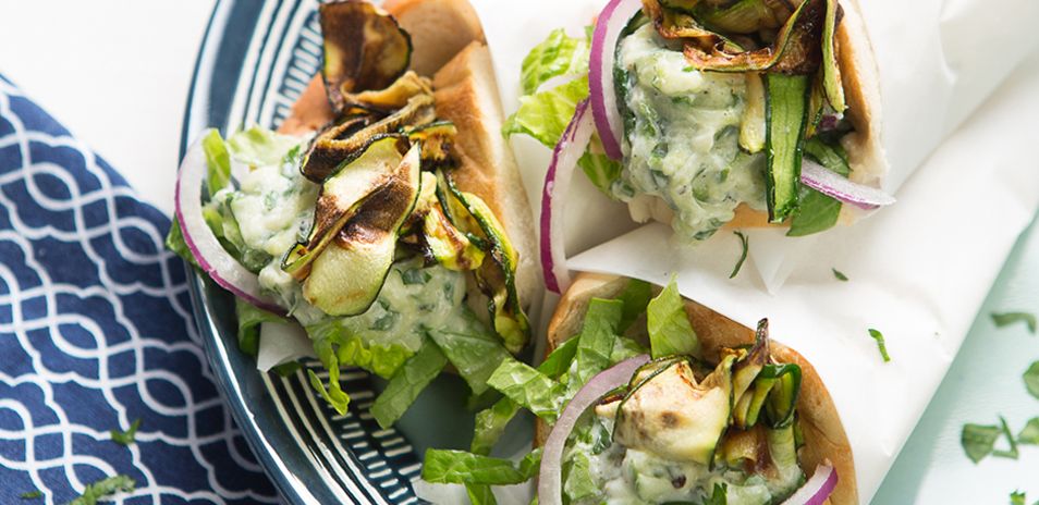 Tasty Tzatziki Roll Ups