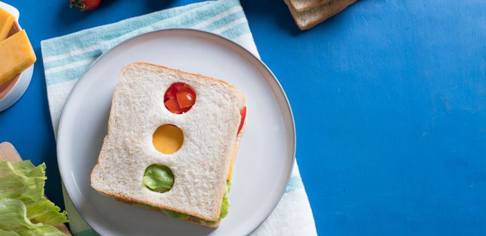 Traffic Light Sandwich