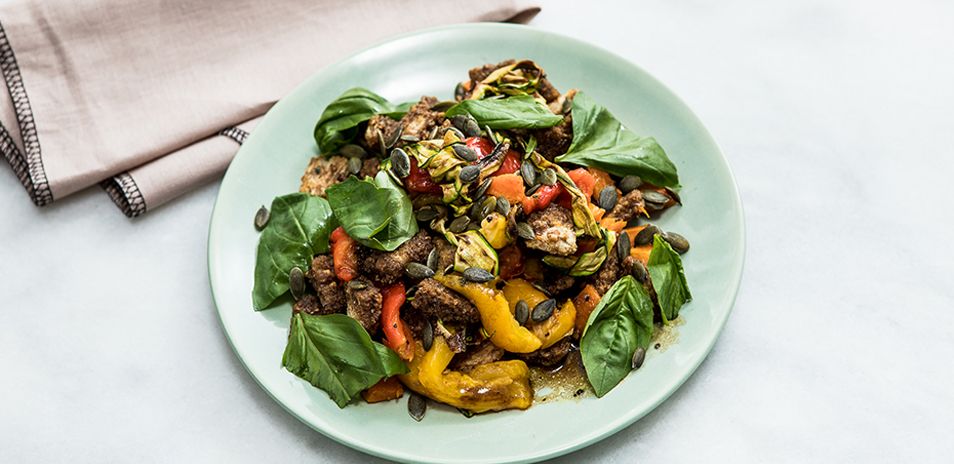 Post Run Panzanella Salad