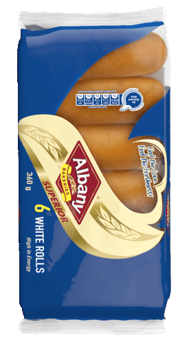Albany Superior White Rolls