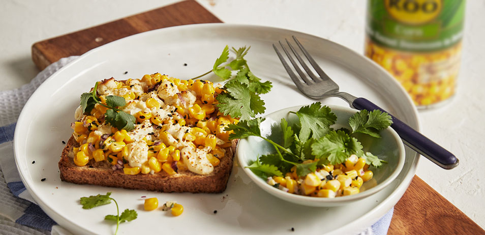 Koo sweetcorn toast